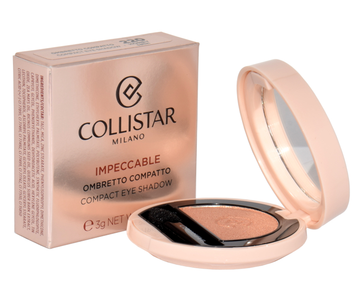 Collistar Impeccable Compact Eye Shadow 220 Honey Satin &scaron;e&scaron;ėliai