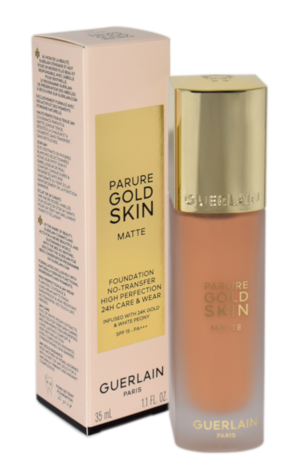 Guerlain Parure Gold Skin Matte Foundation 4N makiažo pagrindas