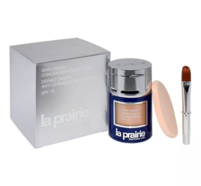 La Prairie Skin Caviar Concealer Foundation Spf15 Honey Beige makiažo pagrindas