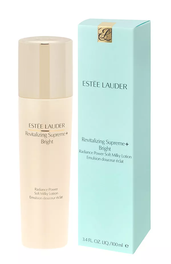 Esteé Lauder Hydrating and brightening facial fluid Revitalizing Supreme+ Bright (Radiance Power Soft Milky Lotion) 100 ml 100ml vietinės priežiūros priemonė Esteé Lauder Hydrating and brightening facial fluid Revitalizing Supreme+ Bright (Radiance Power Soft Milky Lotion) 100 ml 100ml vietinės priežiūros priemonė