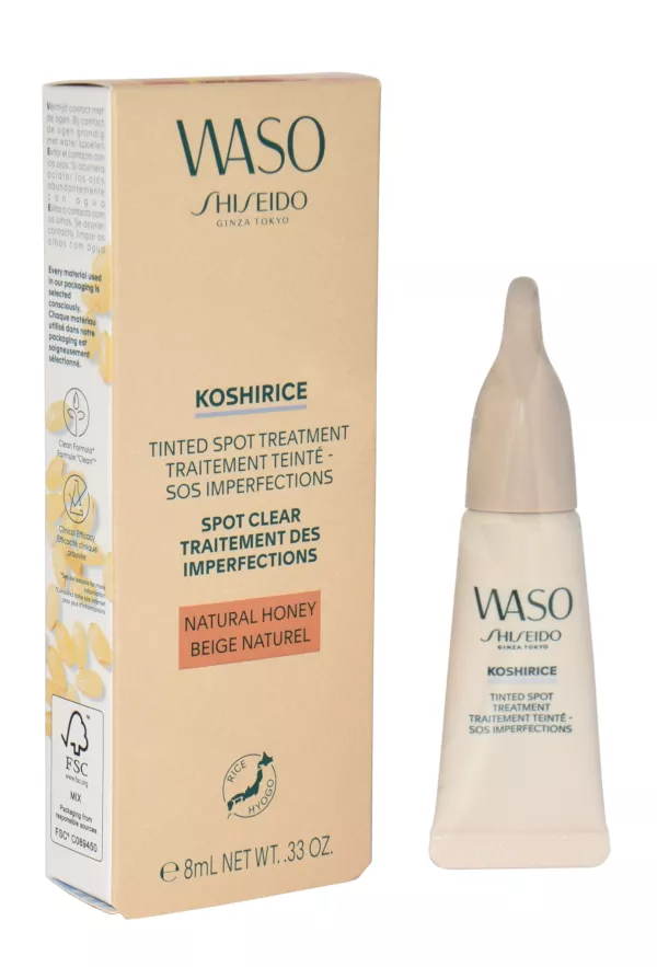 Shiseido Waso Koshirice Tinted Spot Treatment Natural Honey korektorius