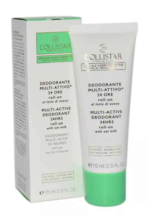 Collistar Multi-Active Deodorant 24 Hours Roll-On With Out Milk dezodorantas