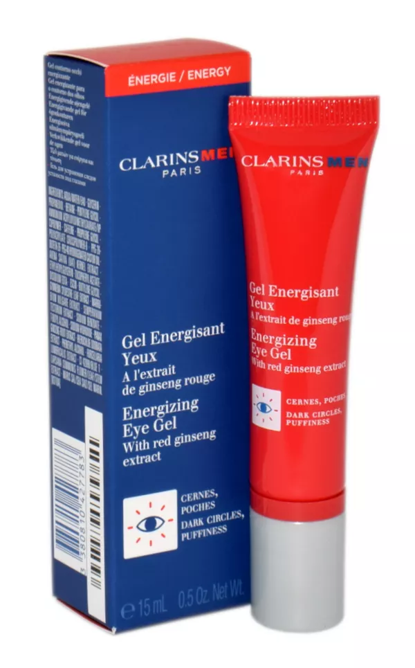 Clarins Men Energizing Eye Gel dieninis kremas