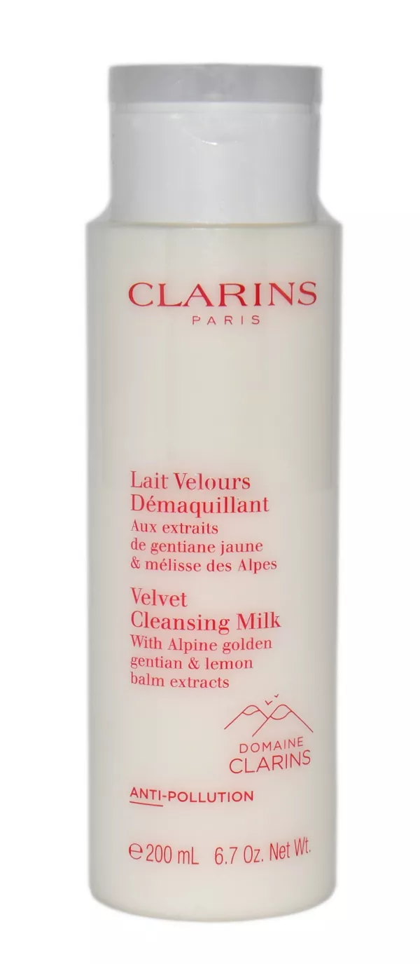 Clarins Velvet Cleansing Milk makiažo valiklis