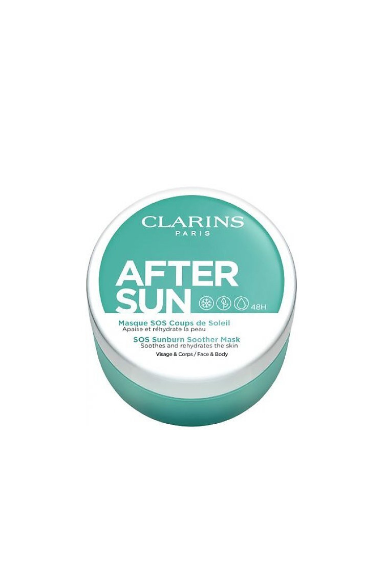 Clarins After Sun Sos Sunburn Soother Mask Veido kaukė