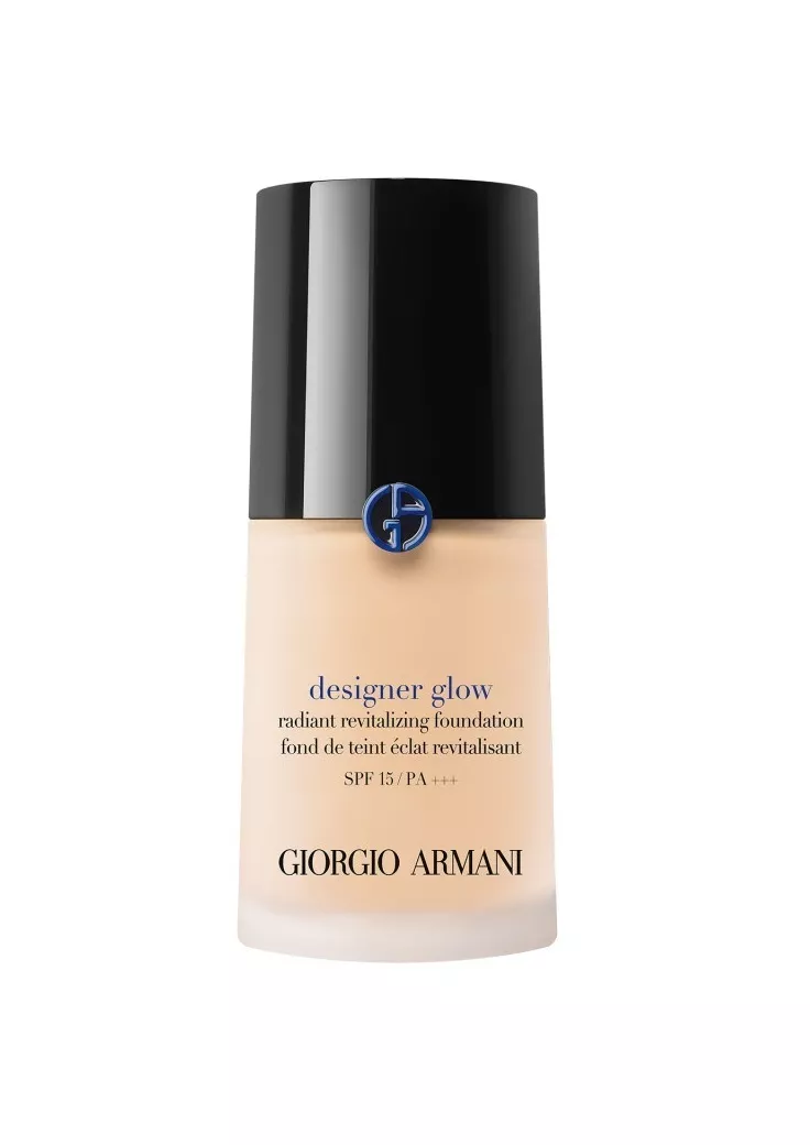 Giorgio Armani Armani Designer Glow Foundation Spf 15 Pa+++ N1 makiažo pagrindas