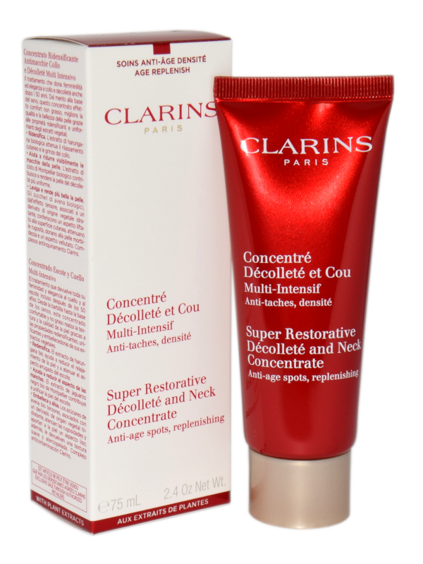 Clarins Super Restorative Decollete & Neck Concentrate kūno balzamas