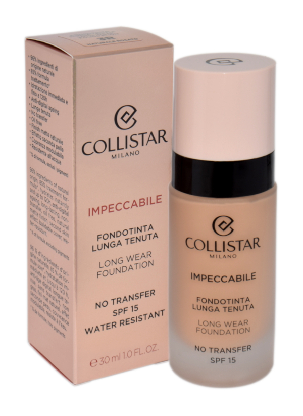 Collistar Impeccabile Long Wear Foundation Spf 15 3R - Natural Rose makiažo pagrindas