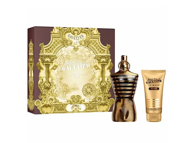 Jean Paul Gaultier Le Male Elixir Parfum 125ml + Shower Gel Kvepalai Vyrams