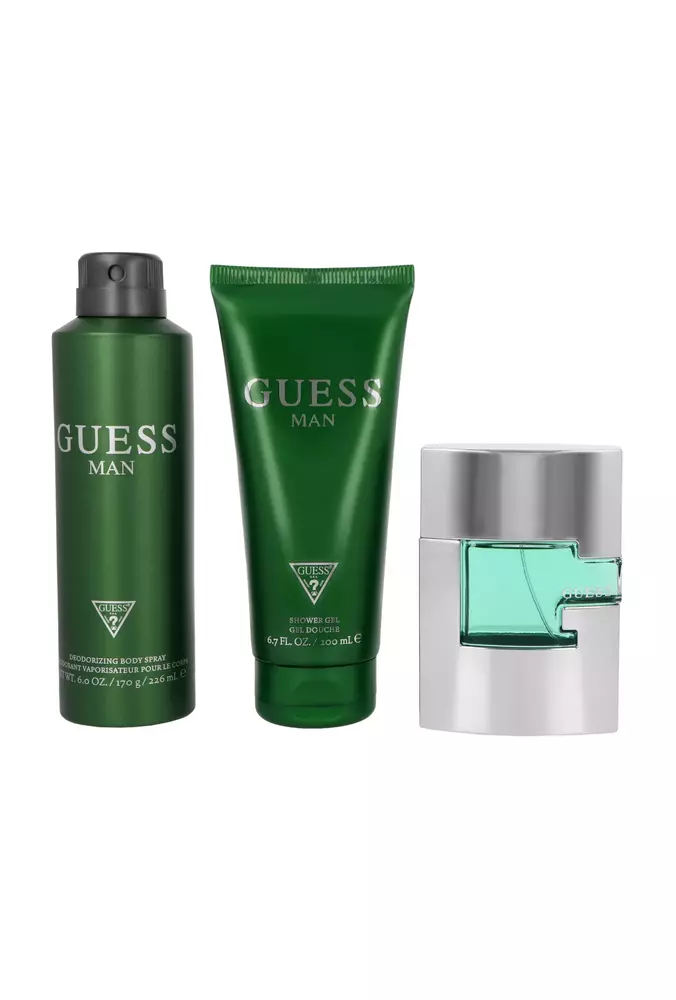 Guess Man 75ml Edt 75ml + Deodorant 226ml + Shower Gel 200ml Kvepalai Vyrams Rinkinys