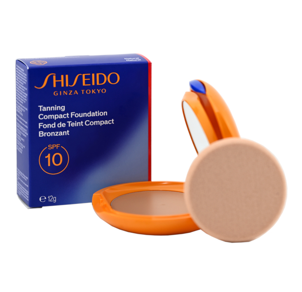 Shiseido Sun Tan Comp Fdt Natural sausa pudra