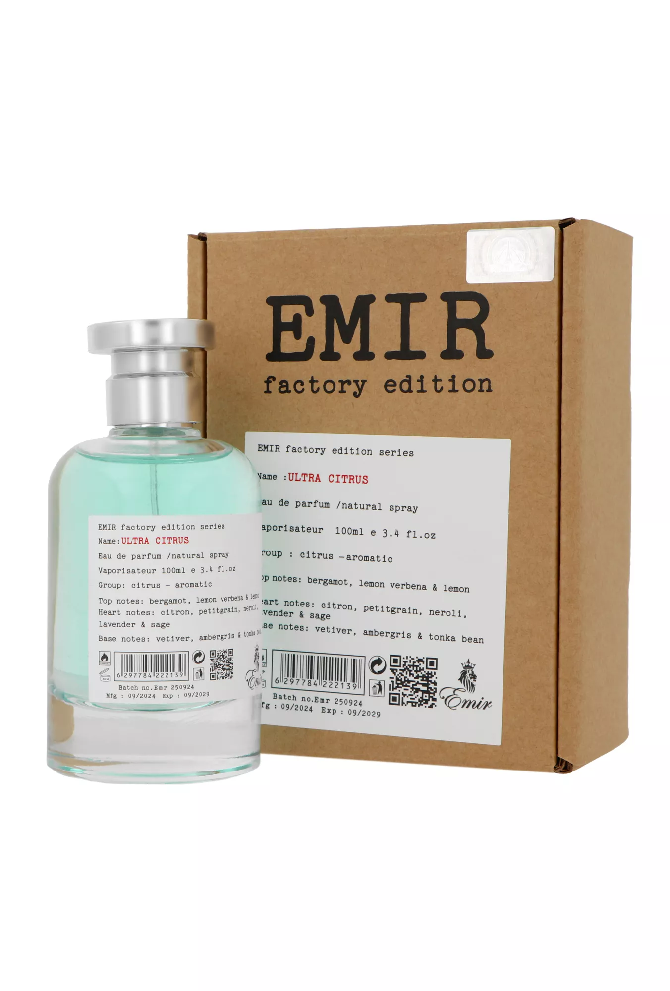 Paris Corner Emir Factory Edition Ultra Citrus 100ml kvepalai Unisex EDP