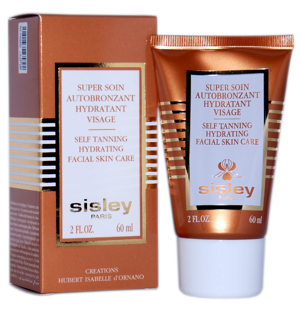 Sisley Self Tanning Hydrating Facial Skin Care Savaiminio įdegio piemonė Savaiminio įdegio kremas Moterims