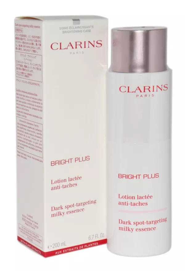 Clarins Bright Plus Dark Spot-Targeting Milky Essence