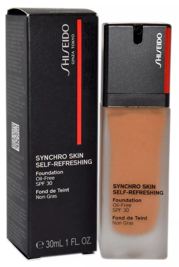 Shiseido Synchro Skin Self-Refreshing Foundation Spf30 510 Suede makiažo pagrindas