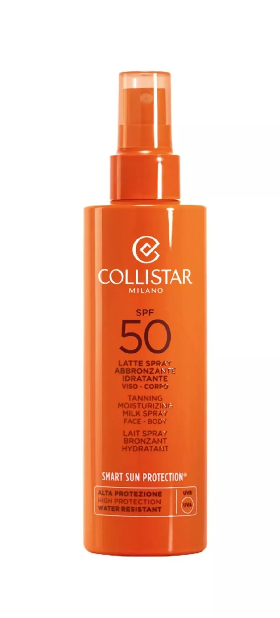 Collistar Moisturizing Tanning Milk Spray Spf50