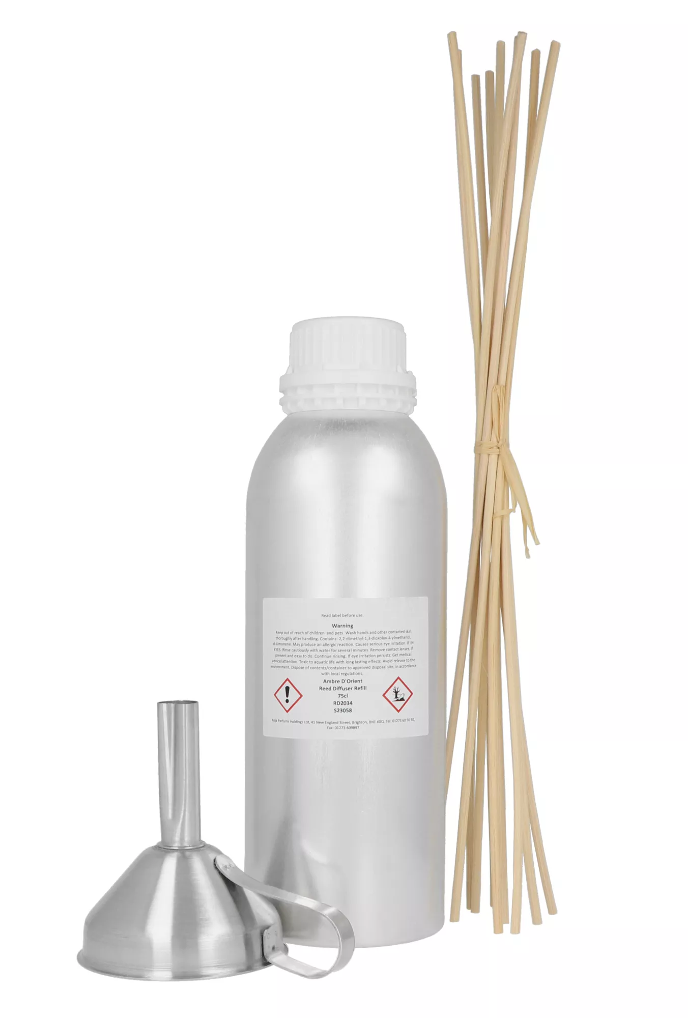 Roja Parfums Amber D`orient Diffuser 750ml (Refill) 750ml Kvapų difuzorius ir pur&scaron;kiklis