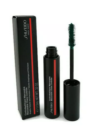 Shiseido Controlled Chaos Mascara Ink 04 Emerald Energy 11,5 ml blakstienų tu&scaron;as