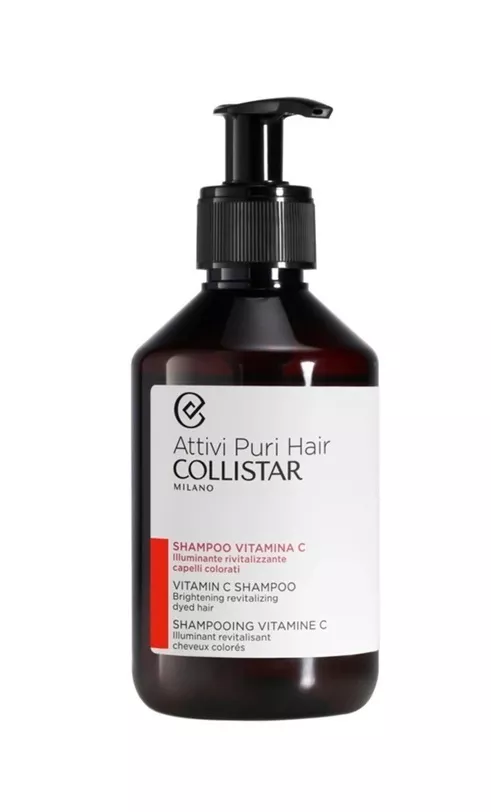Collistar Attivi Puri Vitamin C Revitalizing Illuminating Shampoo &scaron;ampūnas