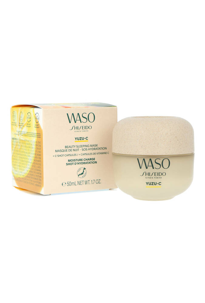 Shiseido Waso YUZU-C Beauty Sleeping Mask 50ml Veido kaukė