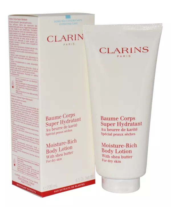 Clarins Body Shape Up Your Skin Moisture Rich Body Lotion With Shea Butter Dry Skin kūno balzamas