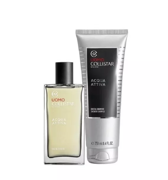 Collistar Uomo Unbox Your Style Acqua Attiva 100ml + Shampoo