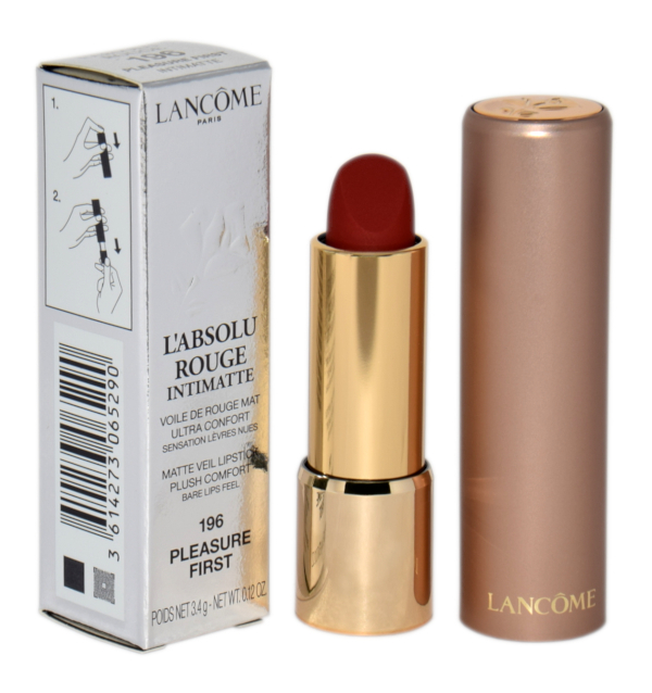 Lancome L`Absolu Rouge Intimatte 196 Pleasure First 3, lūpdažis