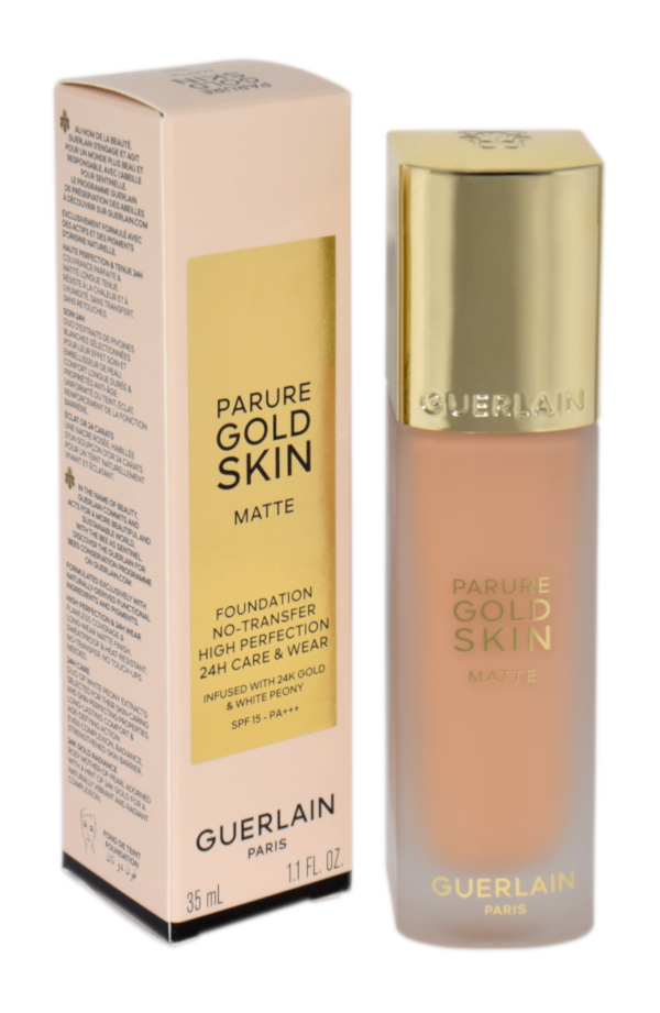 Guerlain Parure Gold Skin Matte Foundation 3N makiažo pagrindas