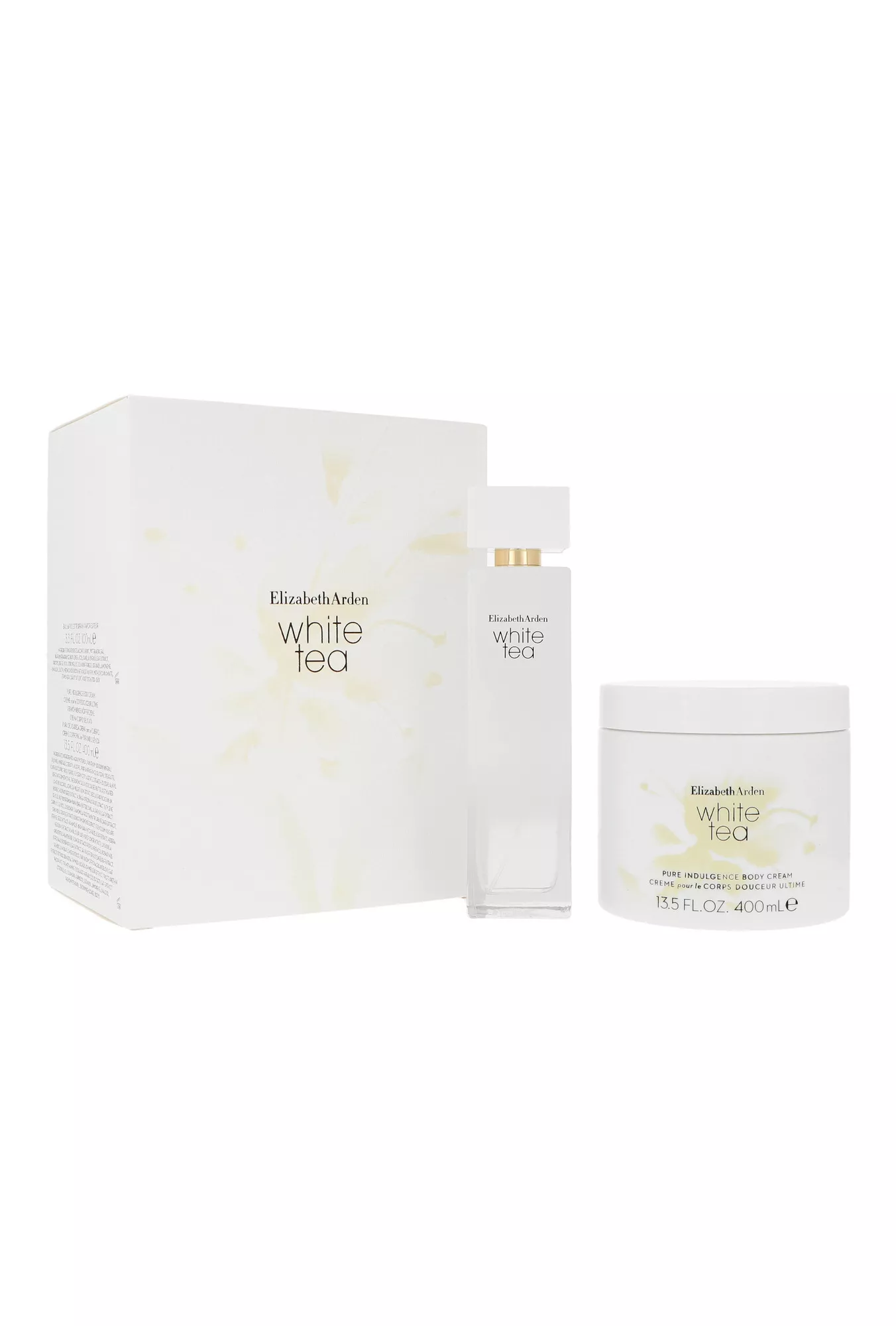 Elizabeth Arden White Tea Eau De Toilette 100 ml Edt 100ml + Body Cream 400ml Set