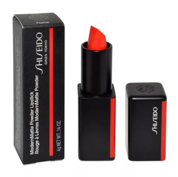 Shiseido Modernmatte Power Lipstick - 509 Flame 4g lūpdažis