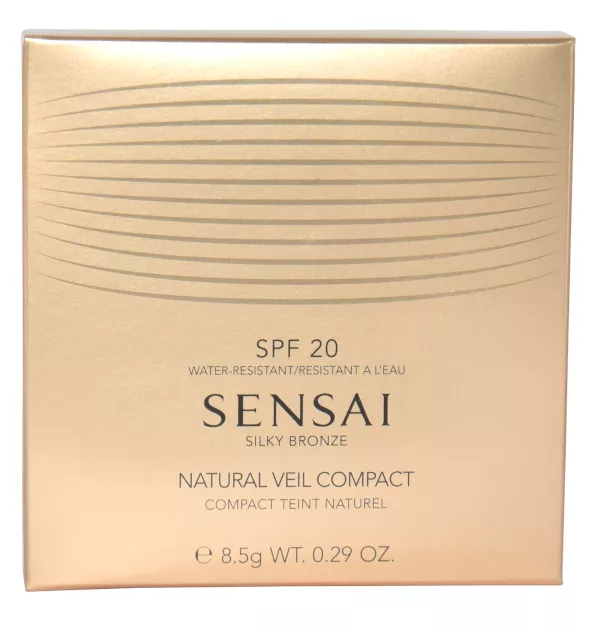 Sensai Silky Bronze Natural Veil Compact Sc01 Light Spf 20 8, 8,5g tamsintojas