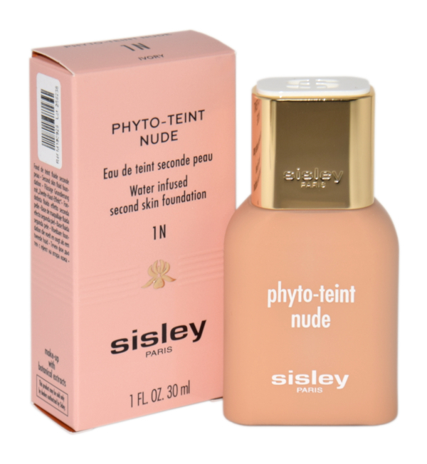 Sisley Phyto Teint Nude Water Infused Second Skin Foundation 1N Ivory NI&Scaron;INIAI makiažo pagrindas