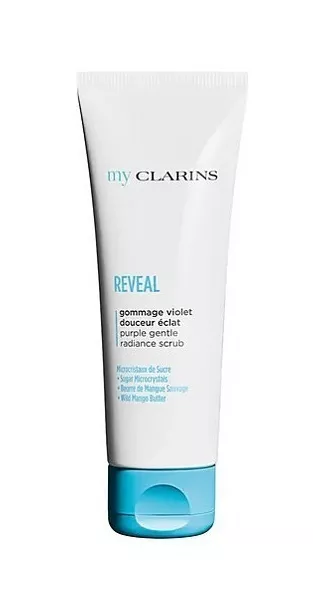 Clarins My Clarins Reveal Purple gentle Radiance Scrub 50ml pilingas