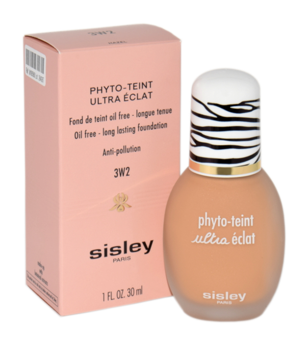 Sisley Phyto-Teint Hydro Eclat Oil Free Long Lasting Foundation 3W2 Hazel NI&Scaron;INIAI makiažo pagrindas