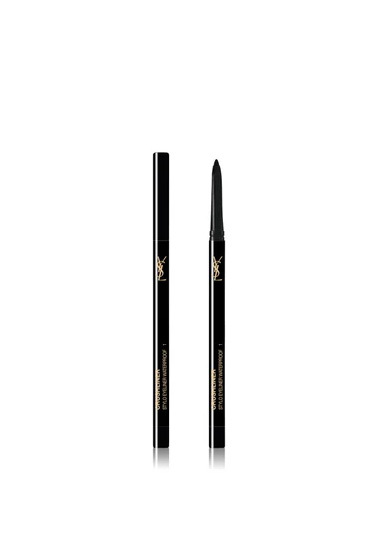 Yves Saint Laurent Crushliner Stylo Eyeliner Waterproof 01 0, akių kontūras Yves Saint Laurent Crushliner Stylo Eyeliner Waterproof 01 0, akių kontūras