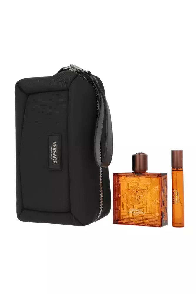 Versace Zestaw  Eros Najim Parfum 100ml + Parfum 10ml + Pouch 100ml Kvepalai Vyrams
