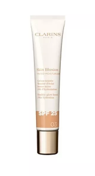 Clarins Skin Illusion Tinted Moisturizer Spf25 03 makiažo pagrindas