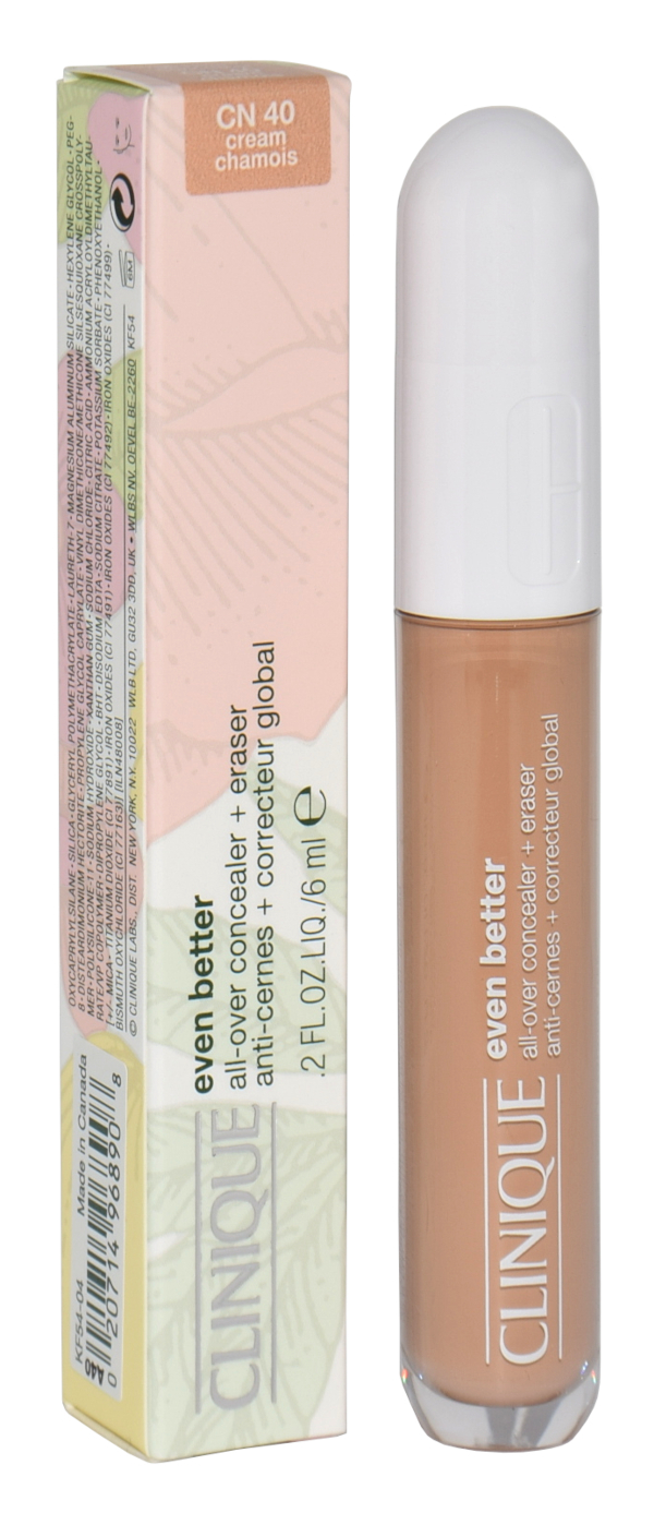 Clinique Even Better All Over Concealer + Eraser Cn 40 Cream Chamois korektorius