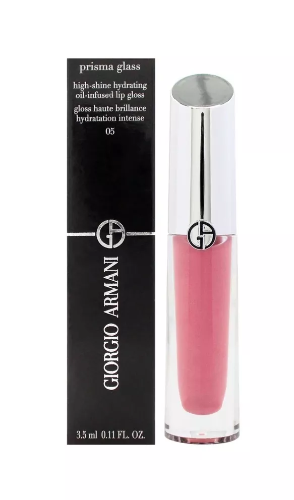 Giorgio Armani Armani Prisma Glass Lip Gloss 05 Berry Beam 3, lūpų blizgesys