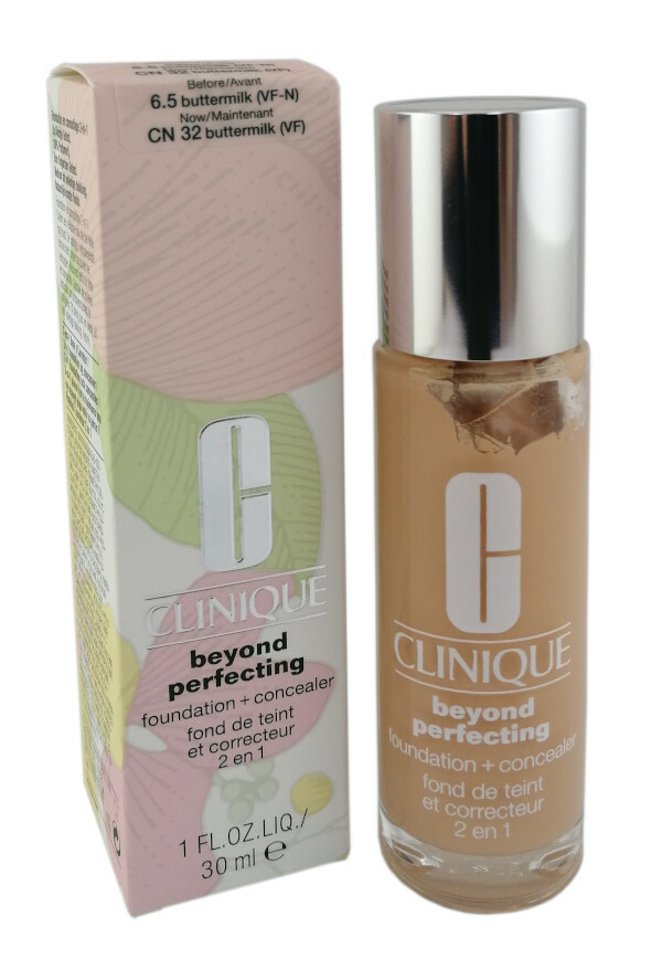 Clinique Beyond Perfecting Foundation +Concealer Cn32 6,5 Buttermilk makiažo pagrindas