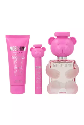 Moschino Zestaw  Toy 2 Bubble Gum Edt 100ml + Body Lotion 100ml + 100ml Kvepalai Moterims