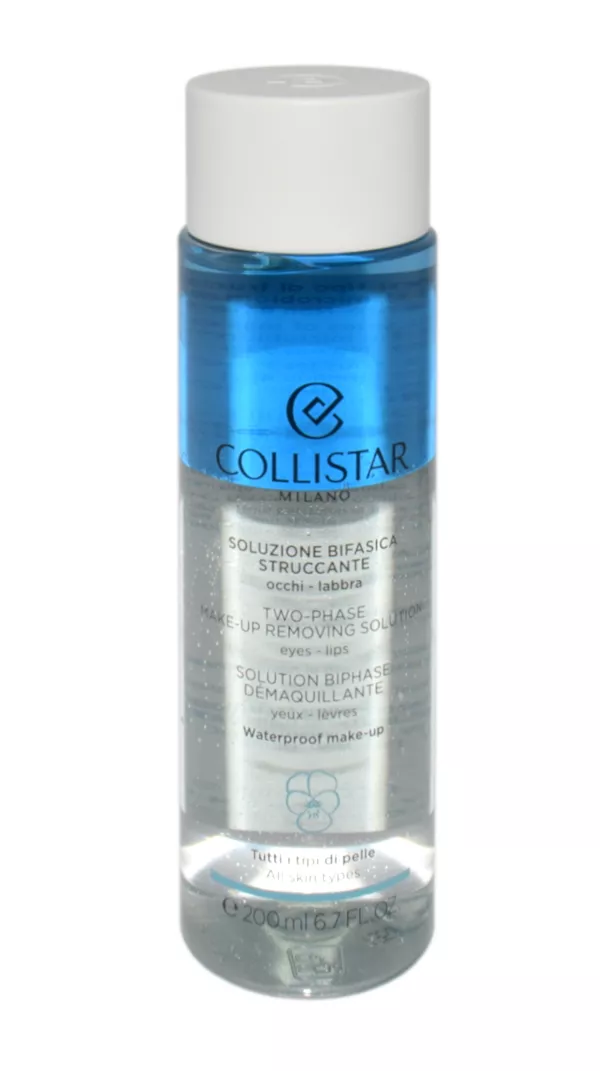 Collistar Two Phase Make Up Removing Solution makiažo valiklis