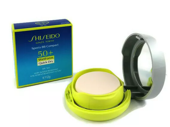 Shiseido Sun Sports Bb Spf50+ Tanning Compact Foundation Very Dark makiažo pagrindas
