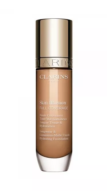 Clarins Skin Illusion Full Coverage Hydrating Foundation 110N makiažo pagrindas