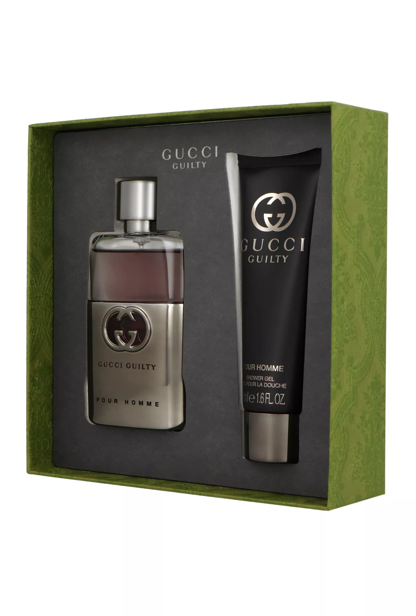 Gucci Zestaw  Guilty Pour Homme Edt 50ml + Shower Gel 50ml Kvepalai Vyrams