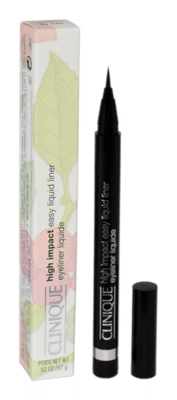 Clinique High Impact Easy Liquid Liner Black akių kontūras