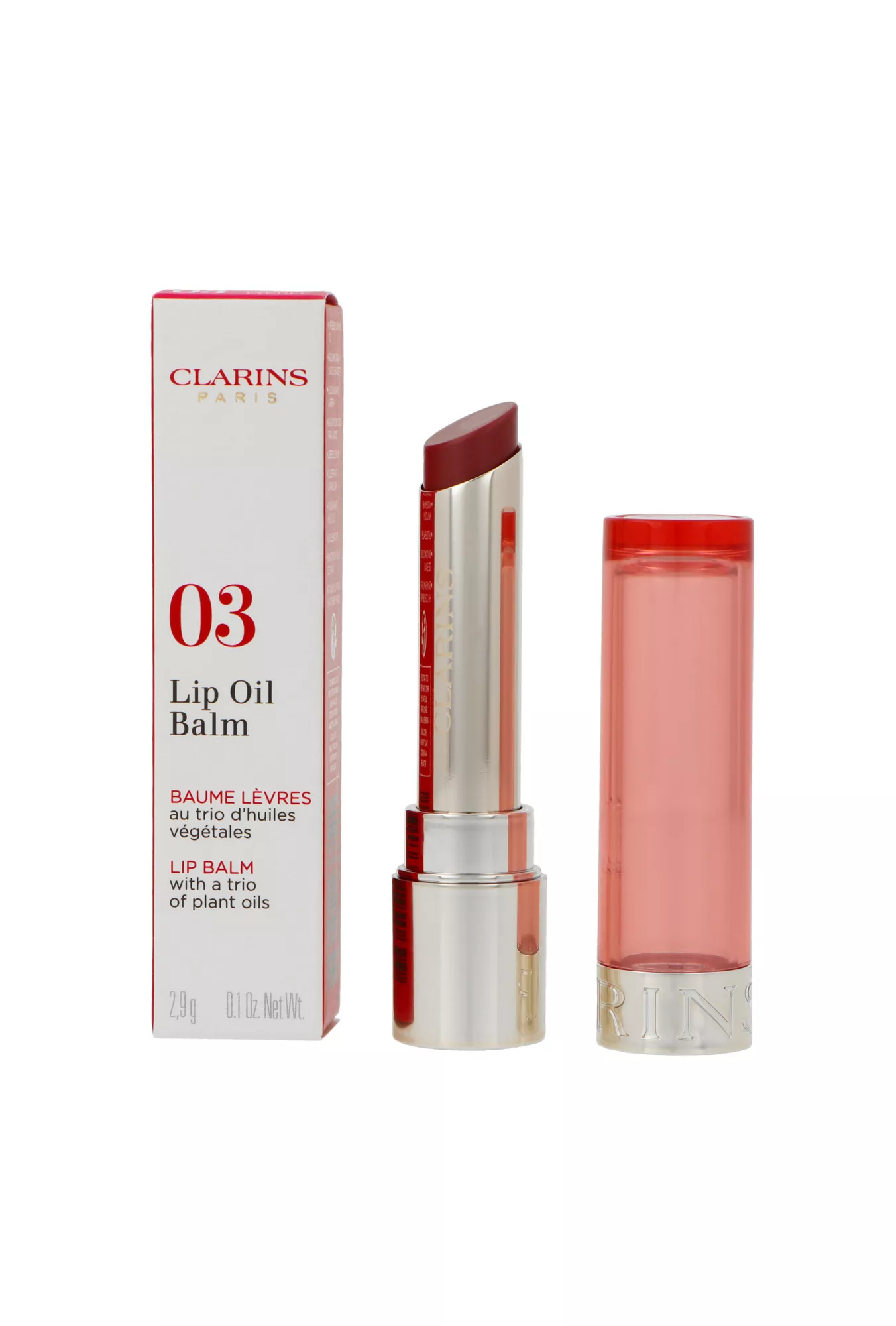 Clarins Lip Oil Balm 03 Rosewood 2, 2,9g