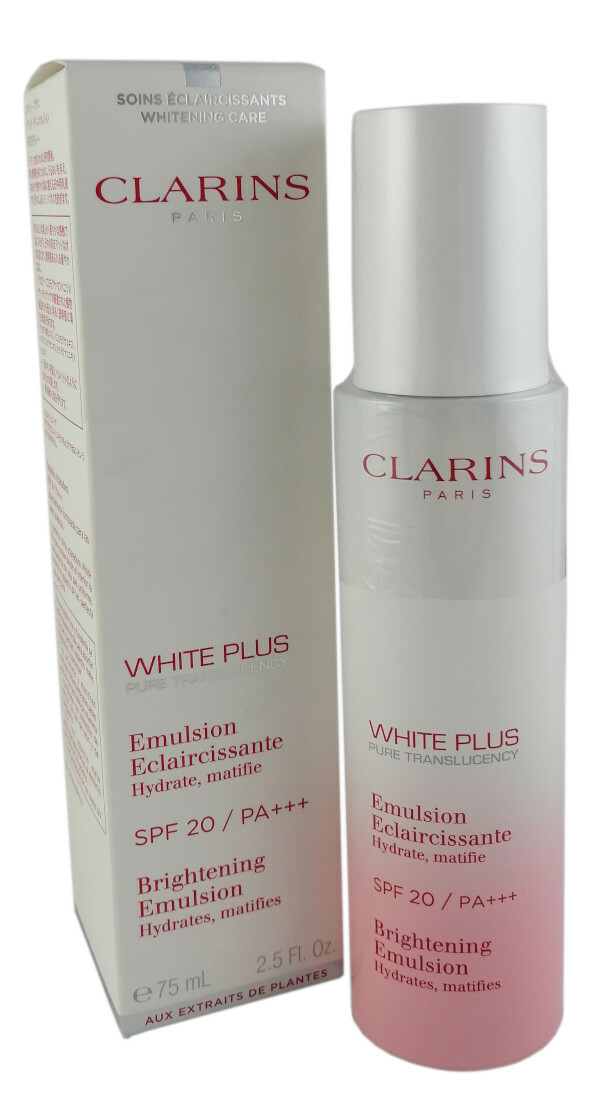 Clarins White Plus Emulsion Eclaircissante Spf20 dieninis kremas