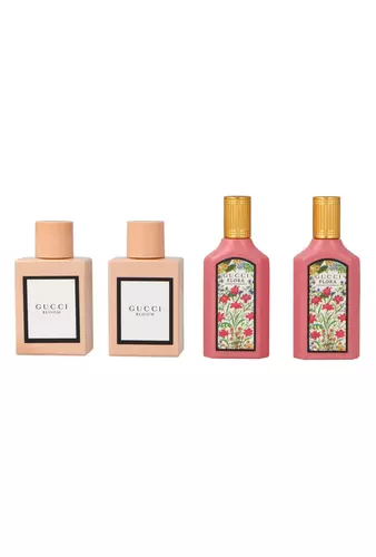 Gucci Zestaw  Miniatures: Bloom Edp 2x5ml + Flora 2x5ml 5ml Kvepalai Moterims