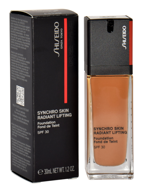 Shiseido Synchro Skin Radiant Lifting Foundation 510 makiažo pagrindas
